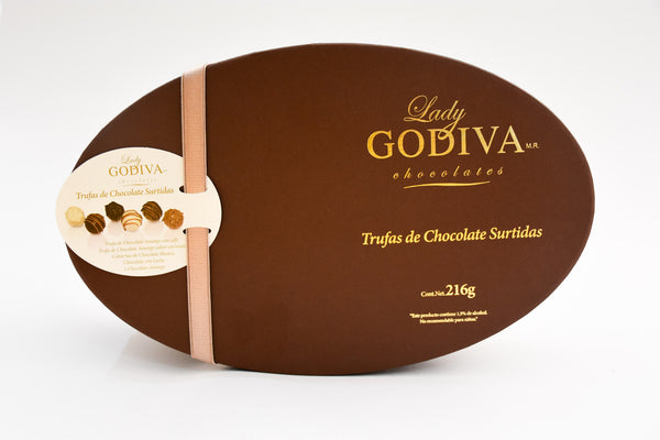 Trufas de chocolate surtidas Lady Godiva 216grs.